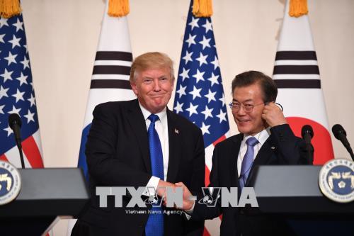 Tổng thống Hàn Quốc thăm Mỹ giữa mối lo huỷ Thượng đỉnh Trump-Kim ảnh 1